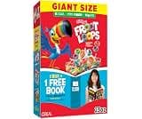 Kellogg's Froot Loops Original Giant Size Breakfast Cereal 23 oz | Good Source of Fiber, 15g Whole Grains