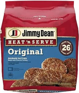 Jimmy Dean Original Sausage Patties, 23.9 Oz