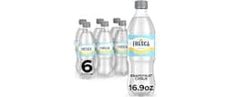 Fresca Grapefruit Citrus Soda Soft Drink Bottles, 16.9 fl oz, 6 Pack | Zero sugar, zero calories, caffeine-free, spar...
