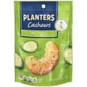 PLANTERS Dill Pickle Cashews, Plant Based Protein, 5 Oz (1 Ct)