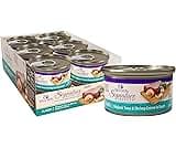 Wellness CORE Signature Selects Shredded Adult Canned Wet Cat Food, Natural, Protein Rich, Grain Free, Skipjack Tuna ...