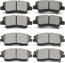 Front Rear Ceramic Brake Pads for 16-21 Hyundai Tucson,17-21 Kia Sportage