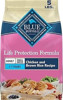 Blue Buffalo Life Protection Formula Adult Small Breed Dry Dog Food, Supports High Energy Needs, Made with Natural In...