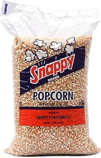 Snappy Yellow Popcorn Kernels for Popping, Non-GMO Whole Grain, Works in Machines, Air Poppers and Stovetops, 12.5 lb...