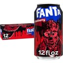 Fanta Strawberry Soda Soft Drink Fridge Pack, 12 fl oz Cans, 12 Pack