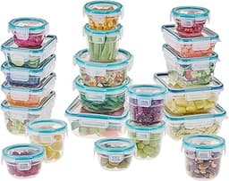 Snapware Plastic Total Solution (21-Pack) Large Food Storage Containers Set, Meal Prep Containers with Plastic BPA-Fr...