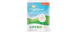 HAPPY BABY Stage 1, 0-12 Months, Organic Infant Formula, 22.9oz (1 Pack) | USDA Organic Milk Based Baby Formula with ...