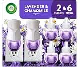 Air Wick Plug in Starter Kit, Lavender & Chamomile, 2 Warmers & 6 refills | Lavender & Chamomile plug in air freshene...