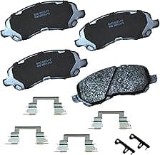 Bendix Premium SBC866 Ceramic Front Brake Pads for Select Models Chrysler 200,Cirrus,Sebring,Dodge Avenger,Caliber,St...