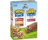 Quaker Chewy Granola Bars, Chewy & Dipps Variety Pack, (58 Bars), Whole Grains, No Artificial Flavors, No Added Colors
