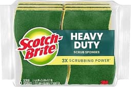 Scotch-Brite Heavy Duty Scrub Sponge, 6 Pack