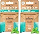 drTung's Smart Floss Mint for Teeth - Natural Expanding Dental Floss, Gentle on Tooth & Gums, Expands & Glides, PTFE ...