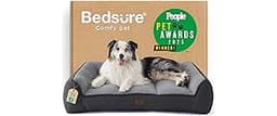 Bedsure SupportMax™ XL Orthopedic Dog Beds Large Sized Dog - Extra Thick Supportive Dogs Couch with Waterproof Washab...