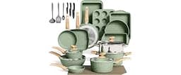 MAISON ARTS 30 Piece Pots and Pans Set, Kitchen Cookware Sets Non Stick | Induction Compatible, PFOA & PFOS Free, Bak...