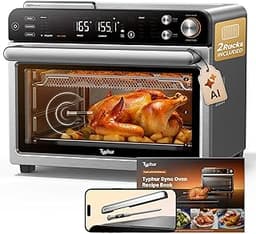 Typhur Sync Oven with Smart Wireless Meat Thermometer Probe, 12‑in‑1 Countertop Airfryer Toaster Oven Combo, 360° Tur...