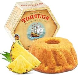 TORTUGA TORTUGA Caribbean Pineapple Rum Cake - 16 oz Caribbean Pineapple Rum Cakes - The Perfect Premium Gourmet Gift...